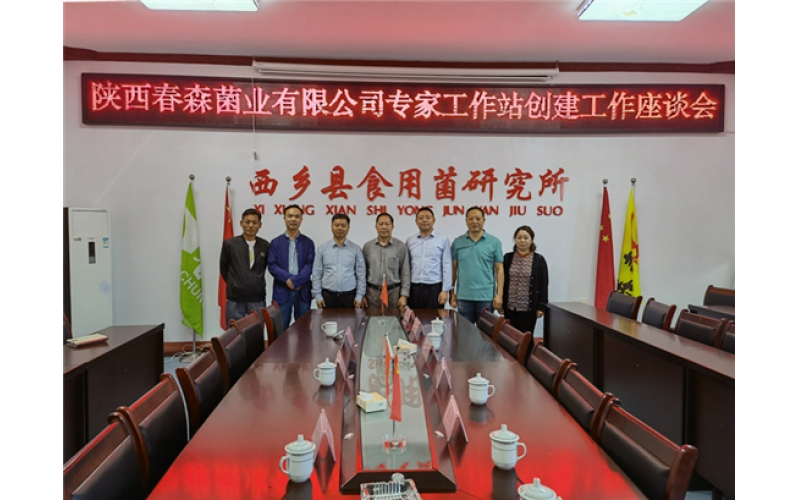春森菌業(yè)召開(kāi)專(zhuān)家工作站創(chuàng)建工作座談會(huì)